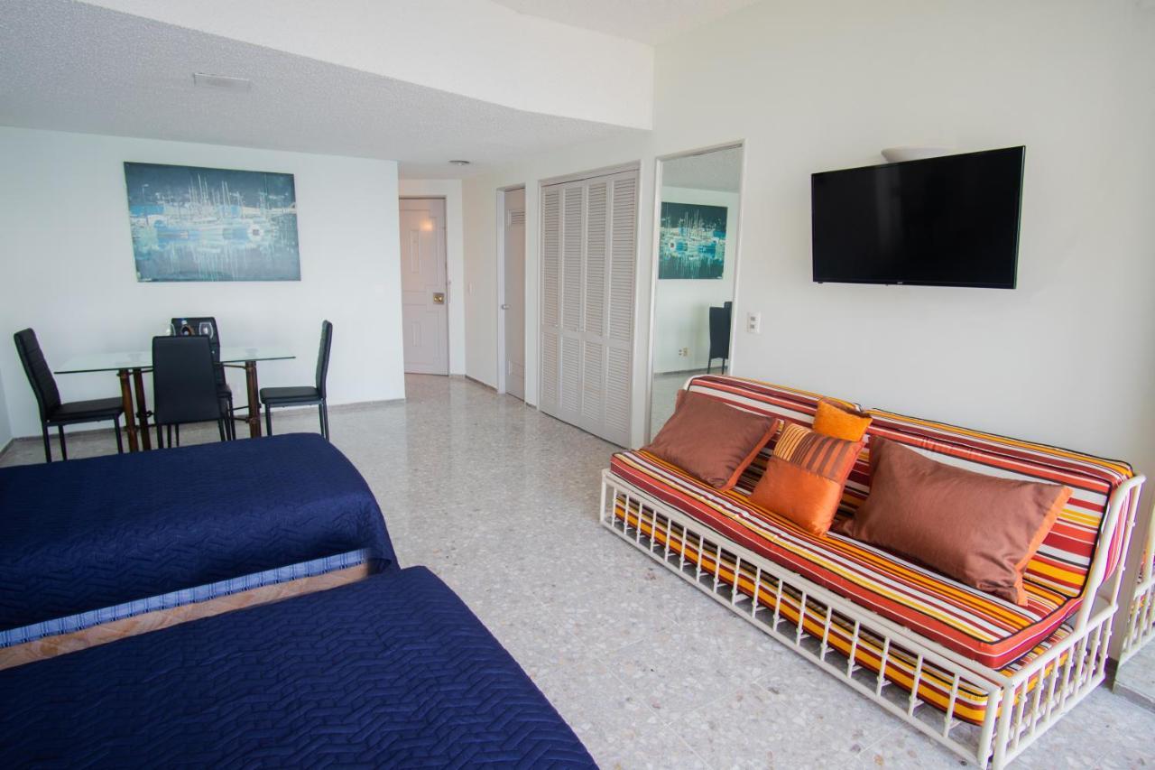 Suite frente al mar en el corazón de Acapulco Exterior foto