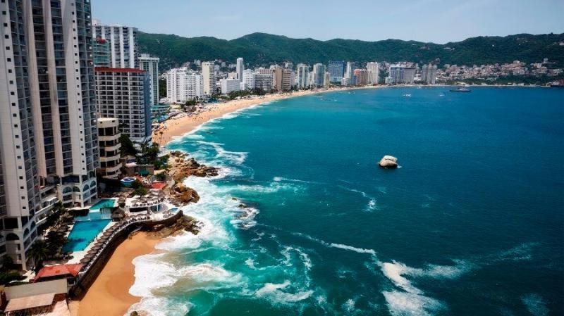 Suite frente al mar en el corazón de Acapulco Exterior foto