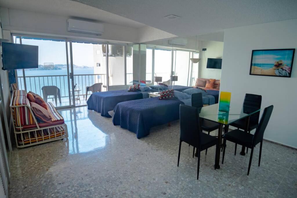 Suite frente al mar en el corazón de Acapulco Exterior foto
